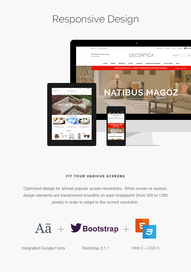 Decortica Responsive Shopify Theme
