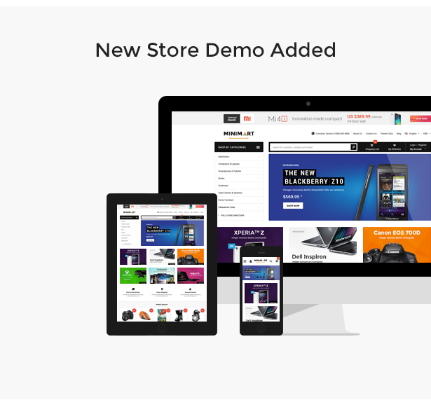 MINIMART - Responsive Shopify Kit