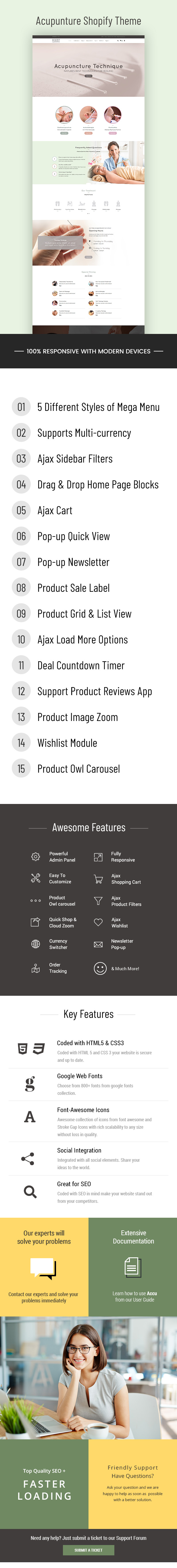 Health and medical Shopify theme