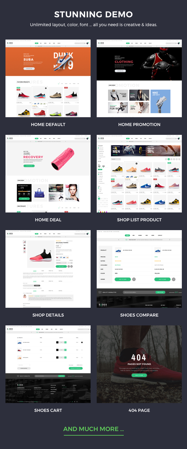 Shoes WordPress theme