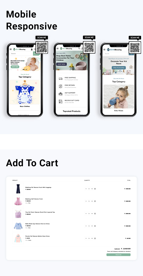 BirthBlessing - Children's clothing and toys shop Shopify 2.0 - 3