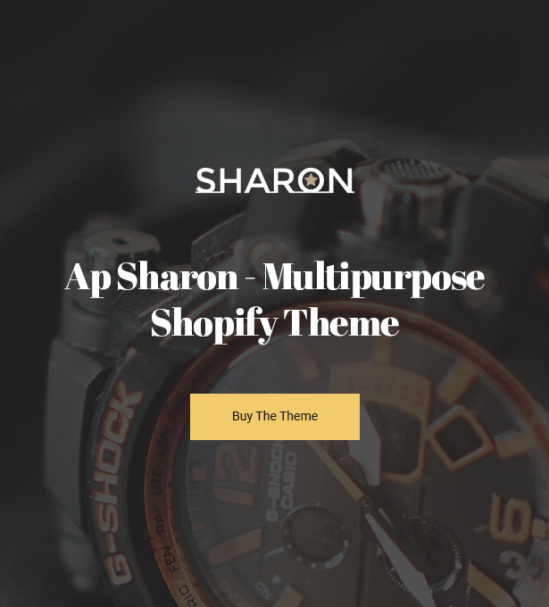 A powerful multipurpose Shopify theme by Ap Sharon