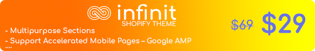 Infinit - Shopify, a multipurpose responsive theme