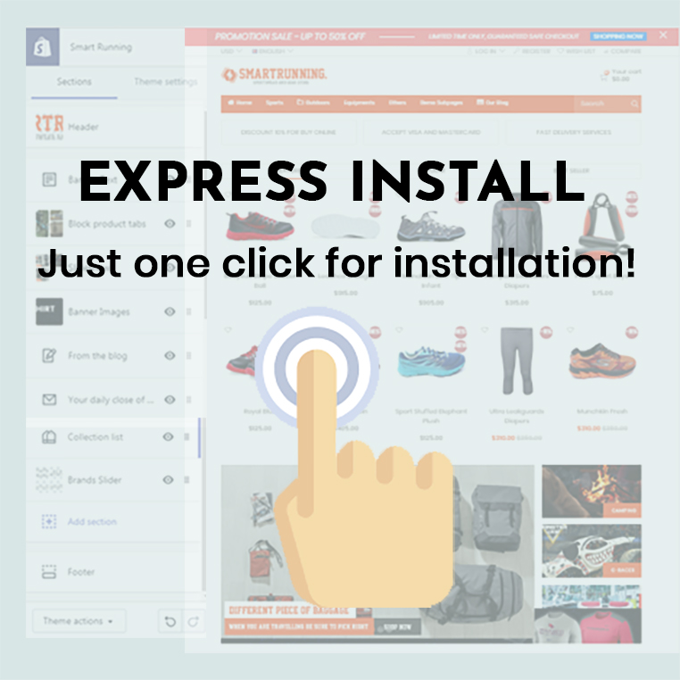 Smart - Drag and Drop Shopify Themes with 7 Unique Home Pages - Welcome
