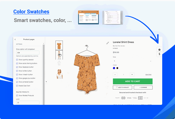 Smart Themes - Shopify Drag and Drop Sections with 7 Unique Home Pages - Fast Shopify Themes