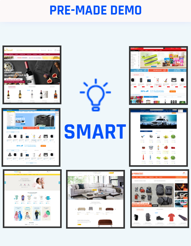 Smart - Drag and Drop Shopify Themes with 7 Unique Home Pages - Welcome