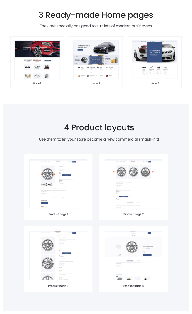 TurboJet - Auto Parts Shopify Store Theme - 3