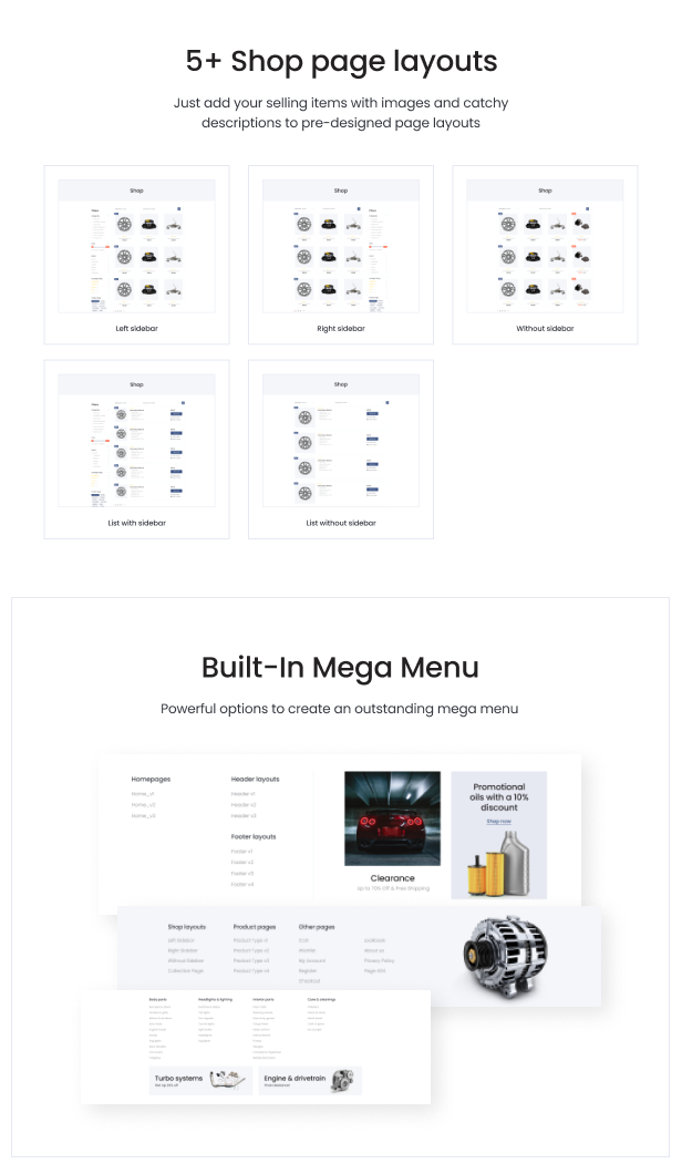 TurboJet - Auto Parts Shopify Store Theme - 5