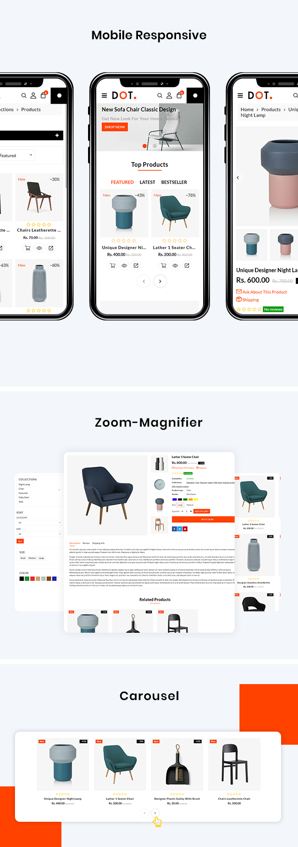 Dot Furniture Shopify Responsive Theme - 3