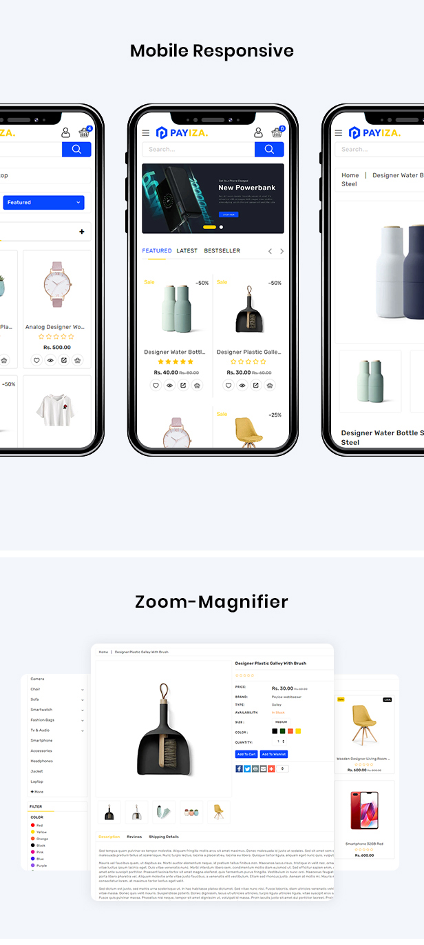 Payiza Multipurpose Shopify Responsive Theme - 3