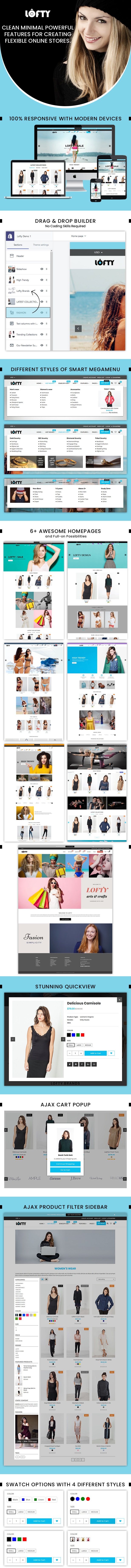 Lofty - clean and minimal of Shopify sections - 2
