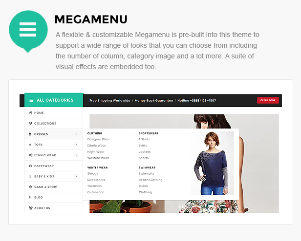 Shopify clothing store