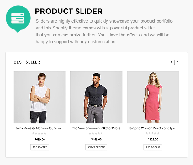 Clothing store template