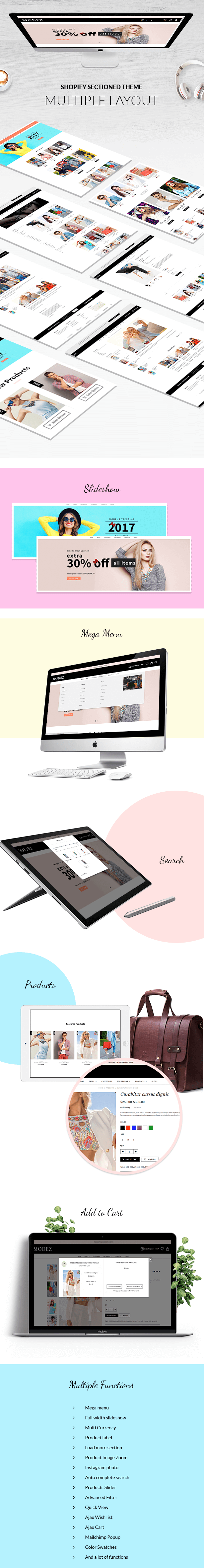 Shopify Modez functions
