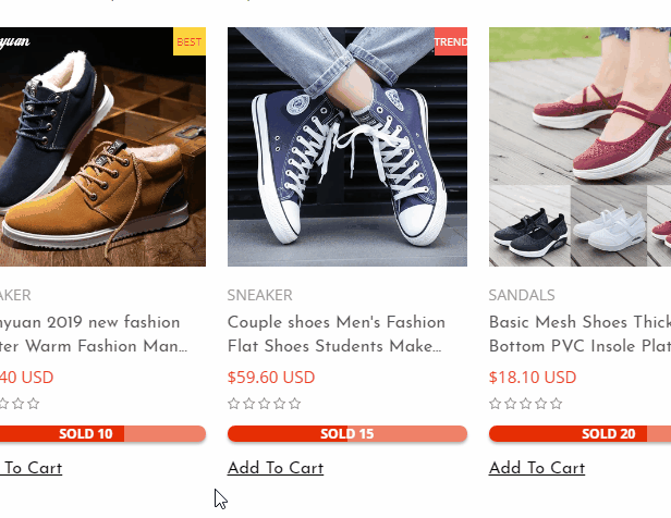tmart shopify sections