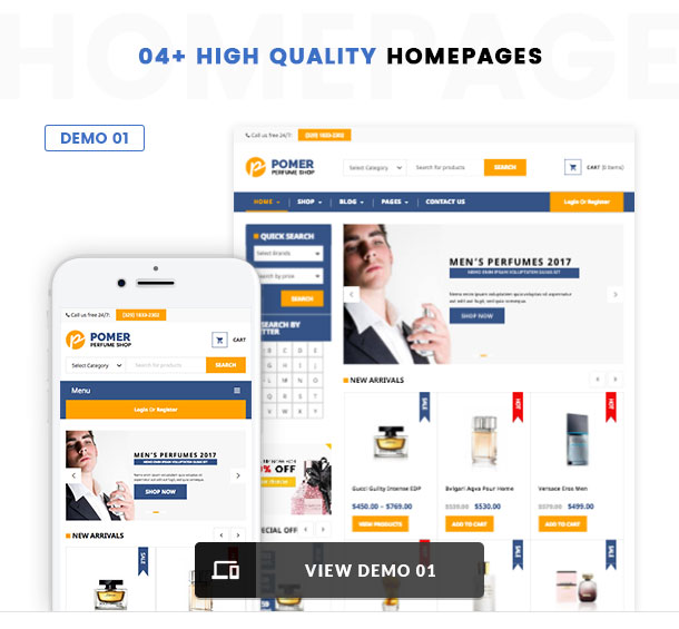 SP Pomer - perfume and cosmetics shop Shopify Theme - 11