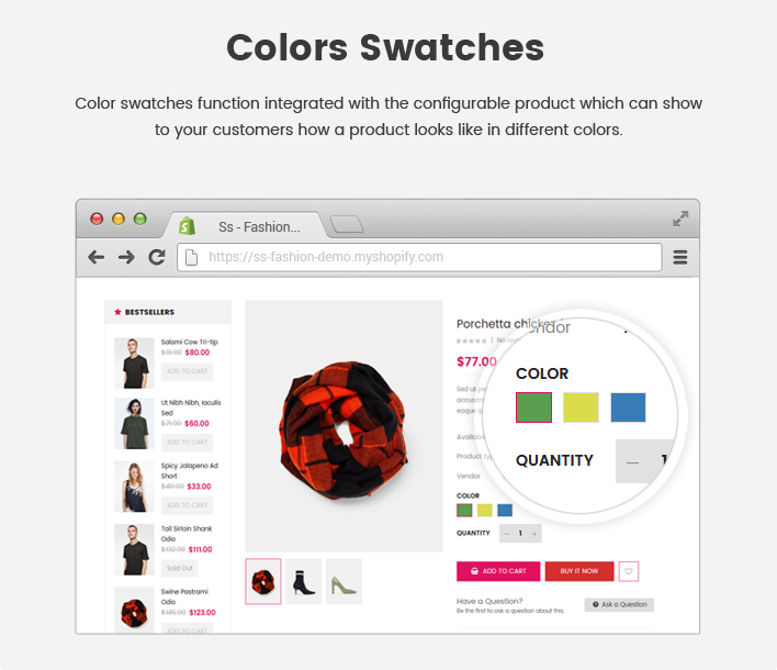 Ss Fashion - A multipurpose drag and drop Shopify sections theme