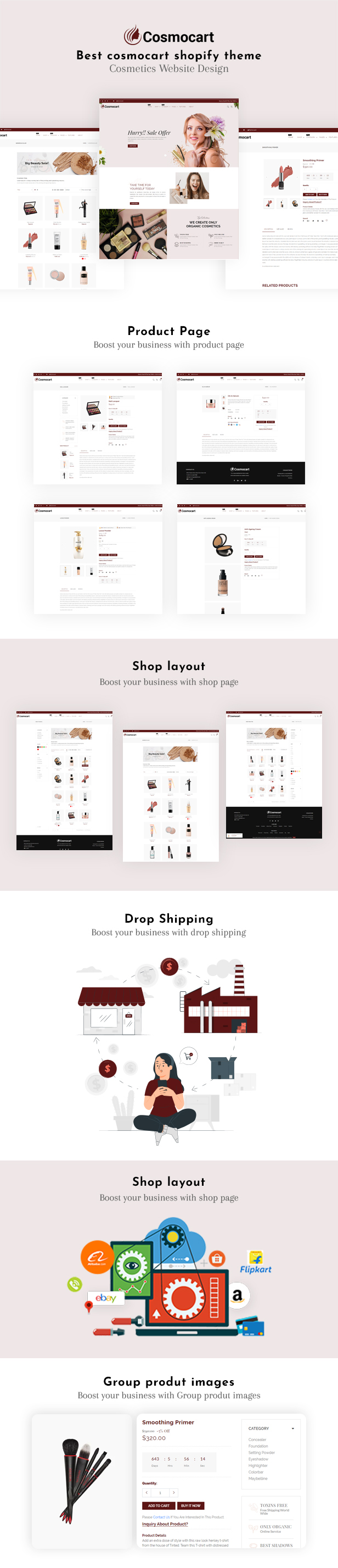 Kart Cosmetic - Beauty Shopify Theme