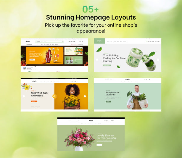 05+ amazing home page layouts