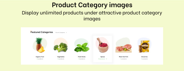 Product category images