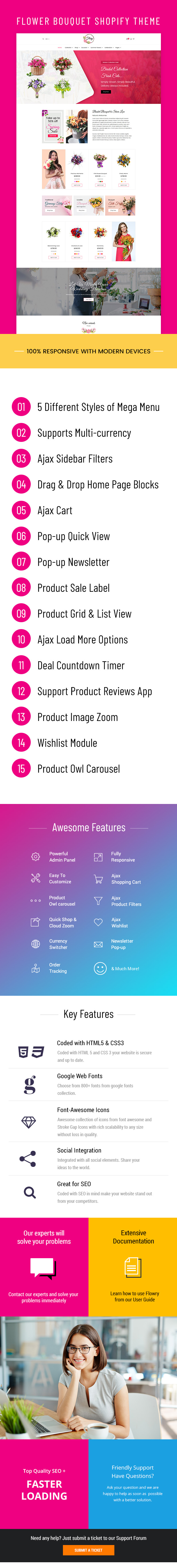 Flori |  Shopify boutique bouquet and gifts - 1