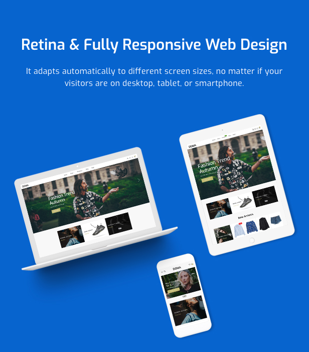 Doma - Shopify Ultimate Multi Language Themes Section Ready - 5