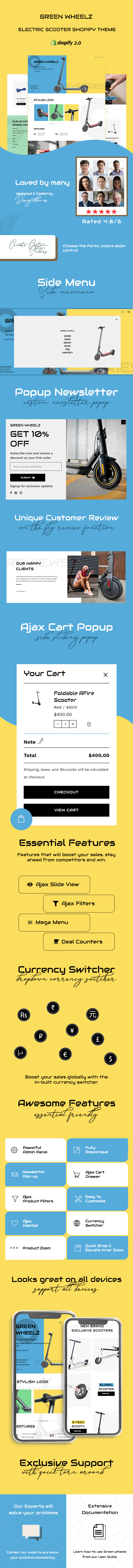 GreenWheelz - Single Product on Shopify 2.0 - 1