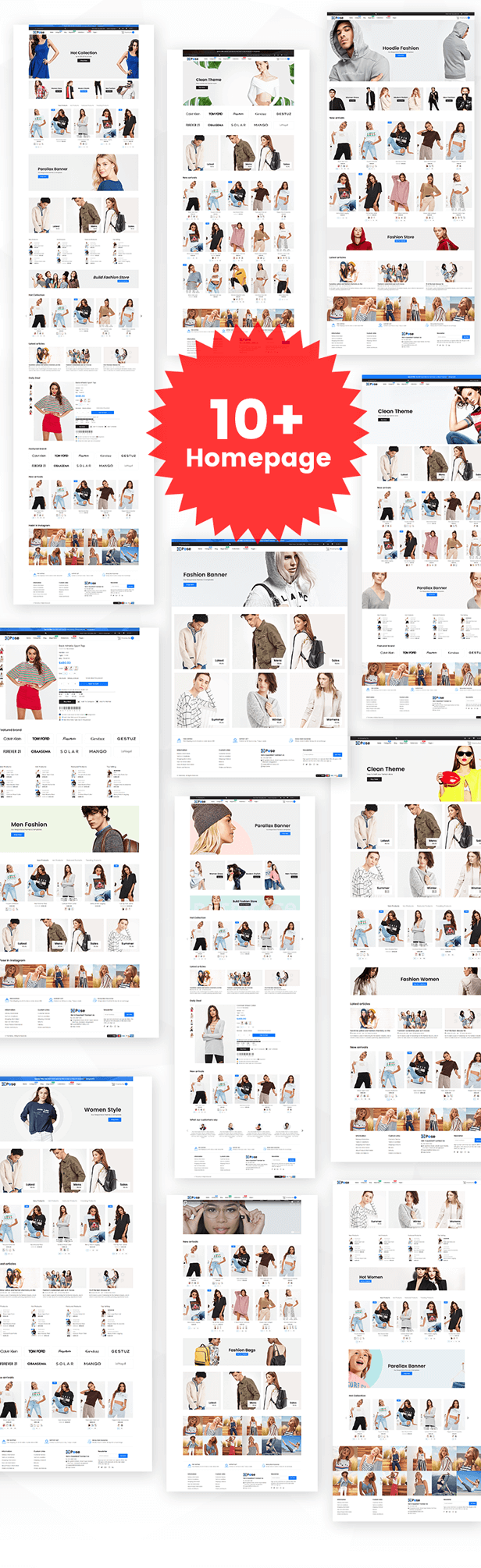 Pose - A versatile responsive fashion Shopify theme