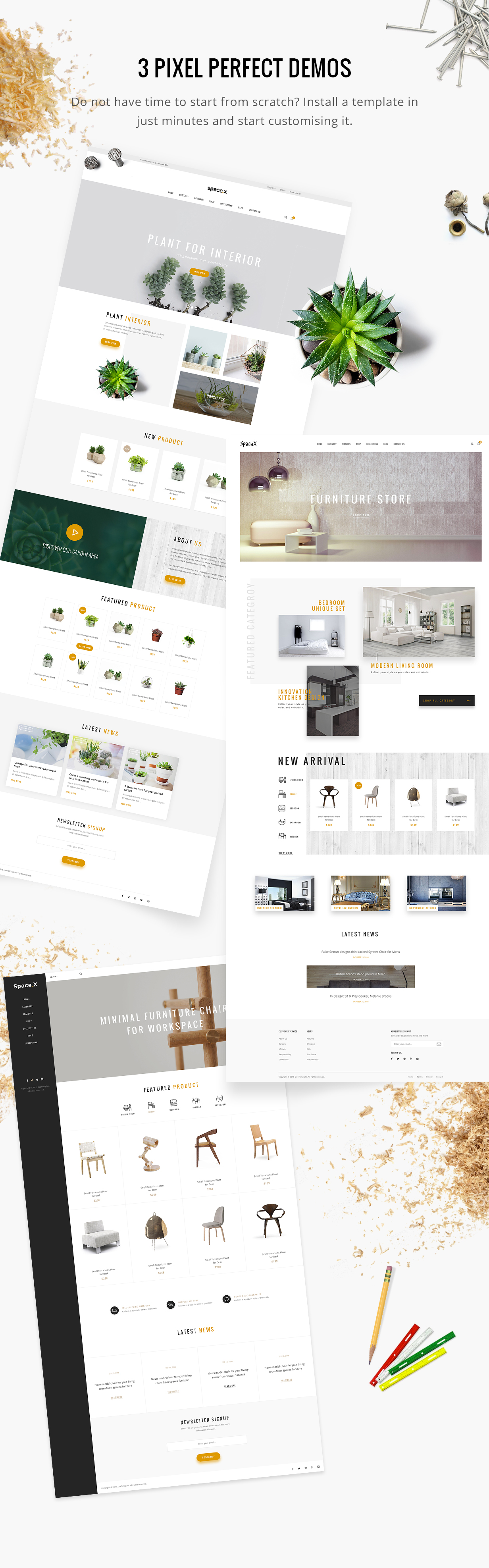 Space - Minimal Furniture Interior Design Architecture Shopify Theme - 4