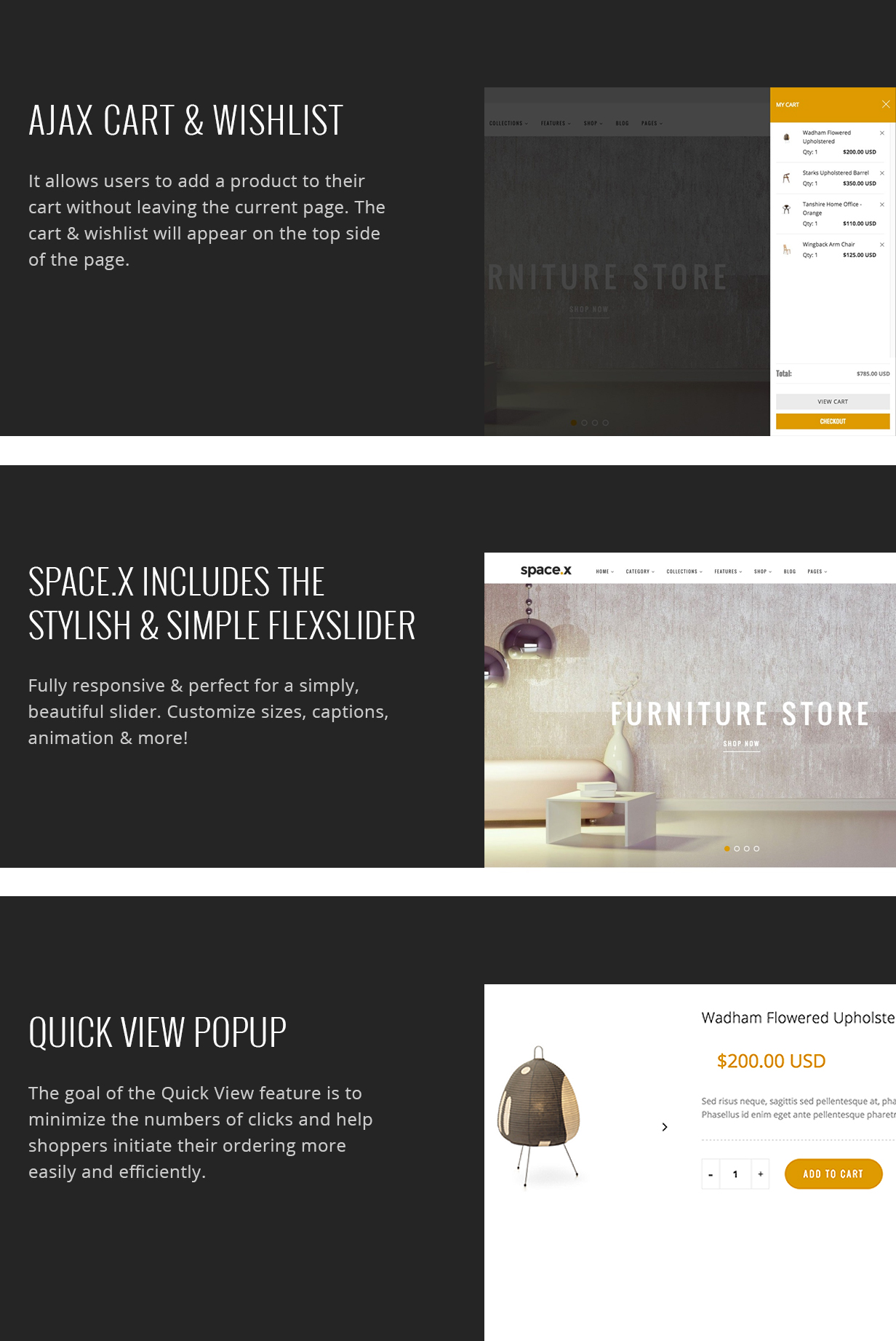 Space - Minimal Furniture Interior Design Architecture Shopify Theme - 7