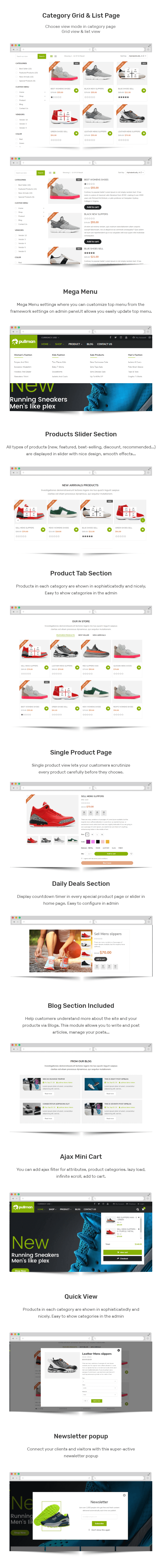 Pullman - Shopify themed shoe store
