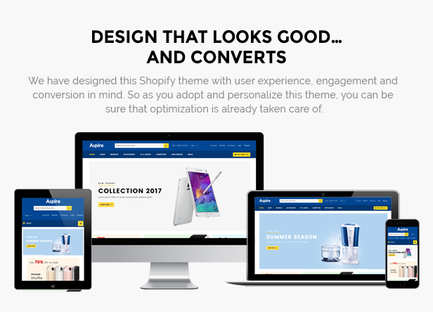 shopify electronic store