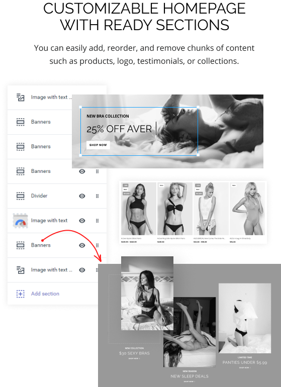 BodySoul - Bootstrap Fashion Store Lingerie Shopify Theme - 3