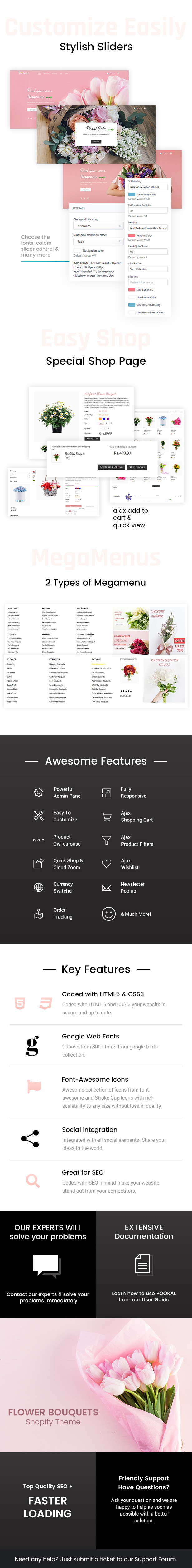 Pookal - Flower shop theme and Shopify flower shop - 1