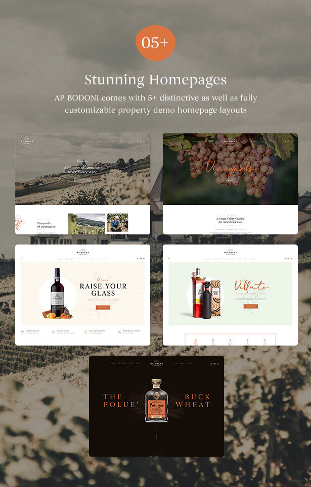05+ amazing home pages