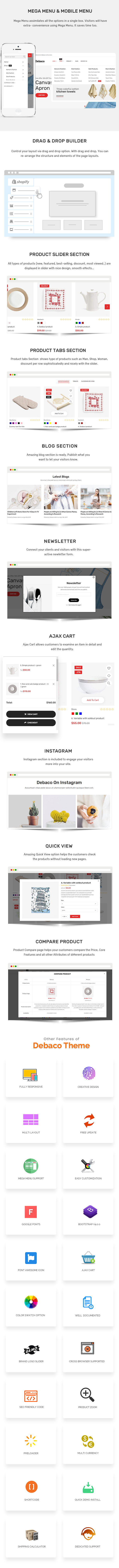 Shop for kitchen appliances Shopify Theme - Debaco - 4
