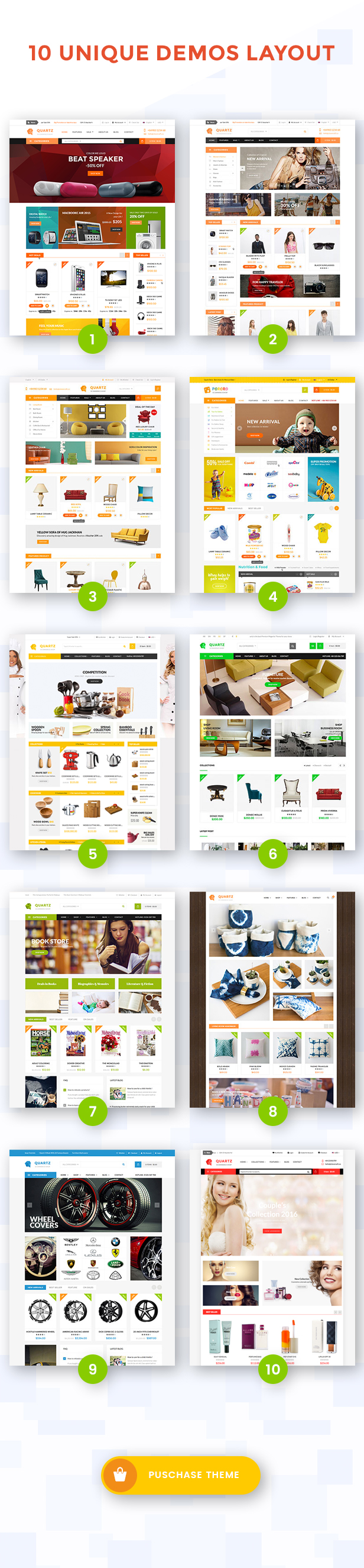 Quartz - A true multi-concept Shopify theme - 4