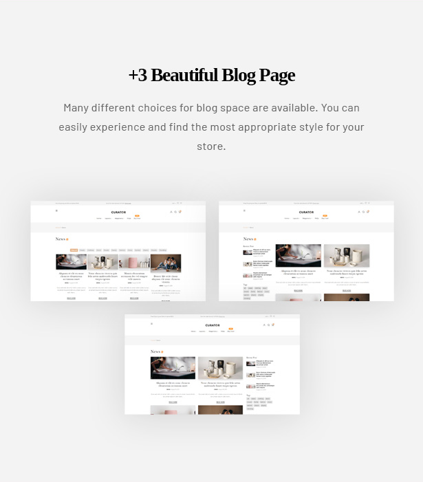 Ap Curator - A smart and stylish eCommerce Shopify kit