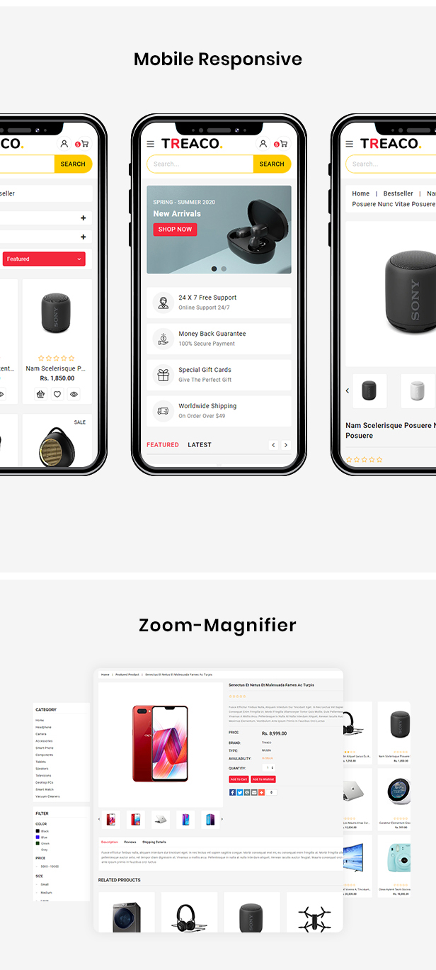 Treaco - Versatile eCommerce Shopify Theme - 3