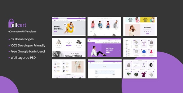Ailcart - eCommerce UI Template