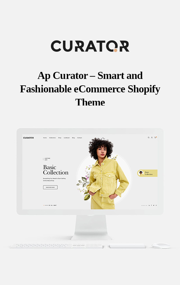 Ap Curator - A smart and stylish eCommerce Shopify kit