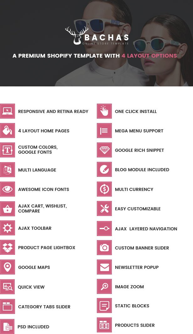 Shopify fashion theme