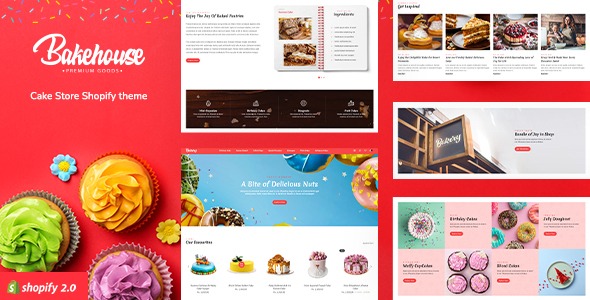 Bakehouse - Cake Shop Shopify 2.O Theme