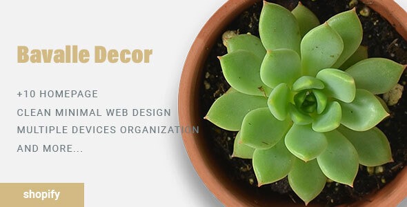 Bavalle - Decor Responsive Shopify Theme