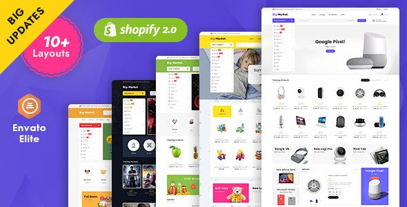 BigMarket - Shopify 2.0 Multi-Purpose Responsive Theme