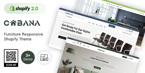 Cabana - Modern Furniture Shopify 2.0 Store