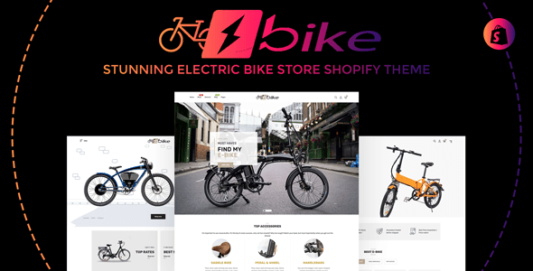 E-Bike | Stunning Electric Bicycle Store Responsive Shopify Theme