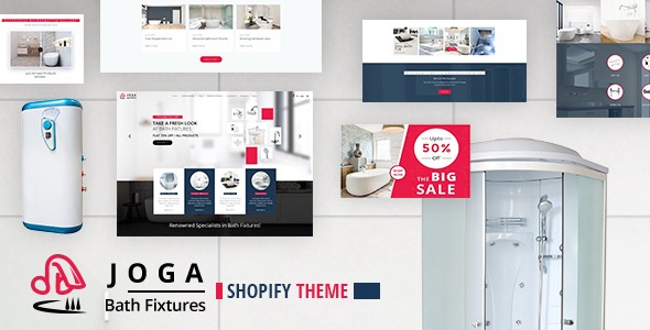 Joga | Kitchen Store, Bathroom Furniture Shopify Theme