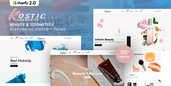 Kostic - Beauty & Cosmetics Shopify Theme