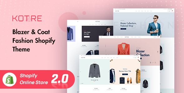 Kotre - Blazer & Coat Fashion Shopify Theme